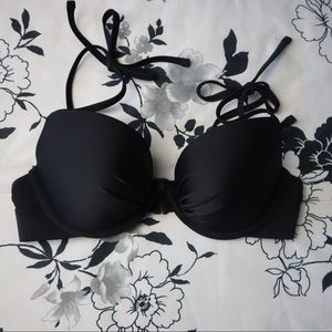 Black Perkier Push Up Underwire Aerie Bikini Top